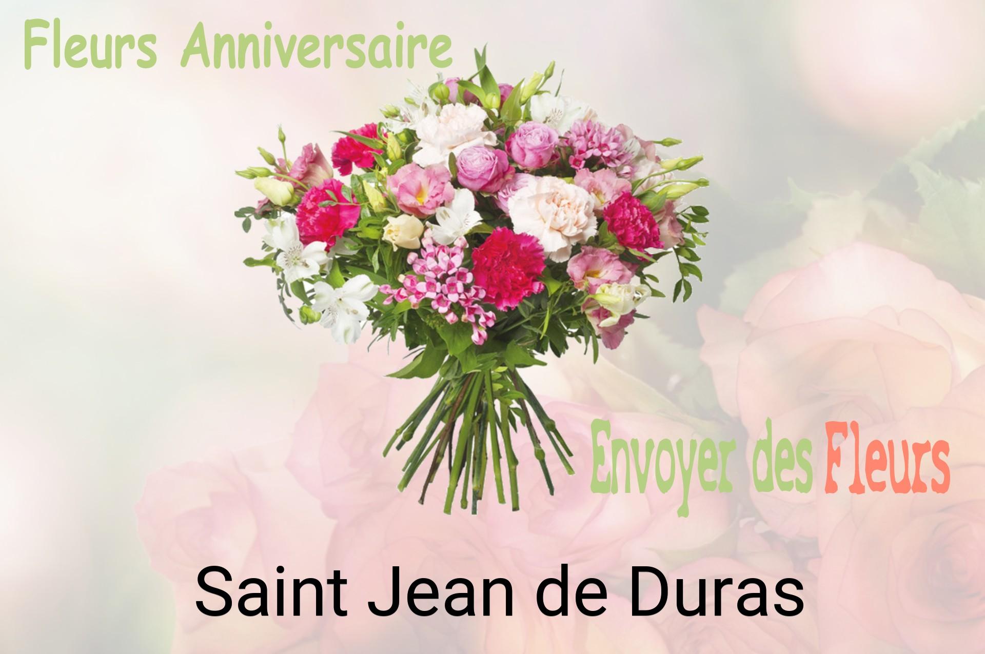 Bouquet de fleurs d’anniversaire livré à Saint-Jean-de-Duras